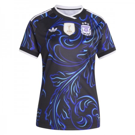 Camisola Argentina Mulher Equipamento Alternativa Mundial de 2026 Manga Curta