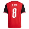 Camisola Áustria Alaba 8 Equipamento Principal Mundial de 2026 Manga Curta
