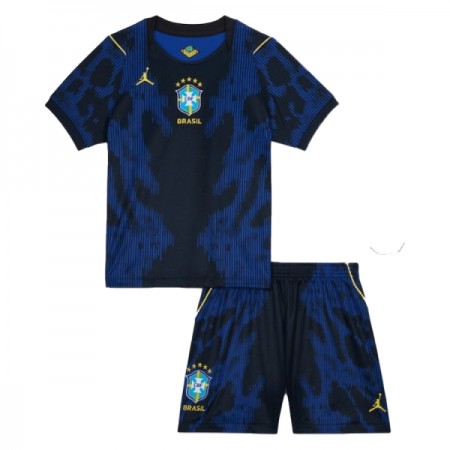 Camisola Brasil Criança Equipamento Alternativa Mundial de 2026 Manga Curta