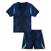 Camisola Brasil Criança Equipamento Alternativa Mundial de 2026 Manga Curta