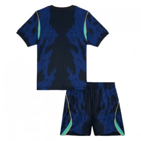 Camisola Brasil Criança Equipamento Alternativa Mundial de 2026 Manga Curta