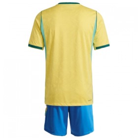 Camisola Brasil Criança Equipamento Principal Mundial de 2026 Manga Curta