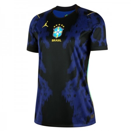 Camisola Brasil Mulher Equipamento Alternativa Mundial de 2026 Manga Curta