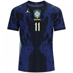 Camisola Brasil Raphinha 11 Equipamento Alternativa Mundial de 2026 Manga Curta