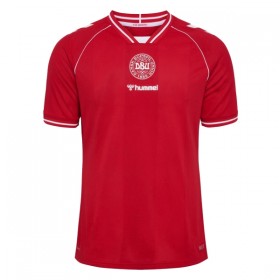 Camisola Dinamarca Equipamento Principal Mundial de 2026 Manga Curta