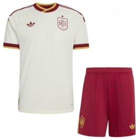 Camisola Espanha Criança Equipamento Alternativa Mundial de 2026 Manga Curta