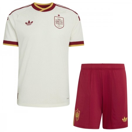 Camisola Espanha Criança Equipamento Alternativa Mundial de 2026 Manga Curta