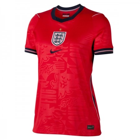 Camisola Inglaterra Mulher Equipamento Alternativa Mundial de 2026 Manga Curta