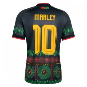 Camisola Jamaica Bob Marley 10 Equipamento Alternativa Mundial de 2026 Manga Curta