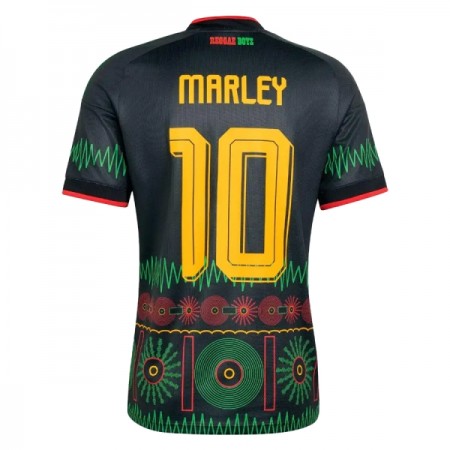 Camisola Jamaica Bob Marley 10 Equipamento Alternativa Mundial de 2026 Manga Curta Camisola Jamaica Bob Marley 10 Equipamento Alternativa Mundial de 2026 Manga Curta