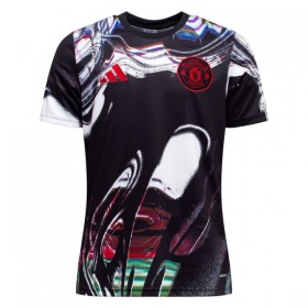Camisola Manchester United Pre-Match 2025-26 Manga Curta