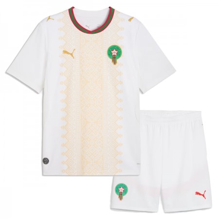 Camisola Marrocos Criança Equipamento Alternativa Mundial de 2026 Manga Curta