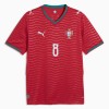 Camisola Portugal B. Fernandes 8 Equipamento Principal Mundial de 2026 Manga Curta