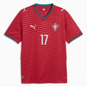 Camisola Portugal Rafael Leao 17 Equipamento Principal Mundial de 2026 Manga Curta