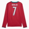 Camisola Portugal Ronaldo 7 Equipamento Principal Mundial de 2026 Manga Comprida