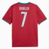 Camisola Portugal Ronaldo 7 Equipamento Principal Mundial de 2026 Manga Curta