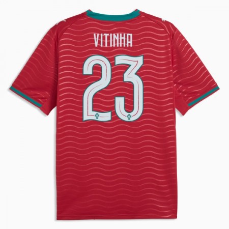 Camisola Portugal Vitinha 23 Equipamento Principal Mundial de 2026 Manga Curta