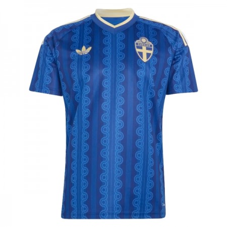 Camisola Suécia Equipamento Alternativa Mundial de 2026 Manga Curta