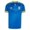 Camisola Ucrânia Equipamento Alternativa Mundial de 2026 Manga Curta