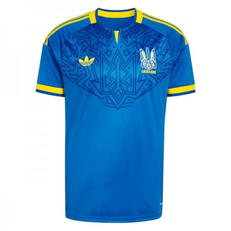 Camisola Ucrânia Equipamento Alternativa Mundial de 2026 Manga Curta
