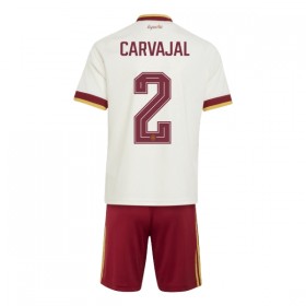 Camisola Espanha Carvajal 2 Criança Equipamento Alternativa Mundial de 2026 Manga Curta