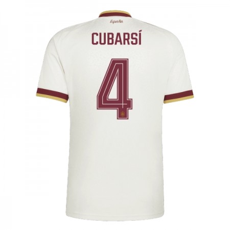 Camisola Espanha Cubarsi 4 Equipamento Alternativa Mundial de 2026 Manga Curta