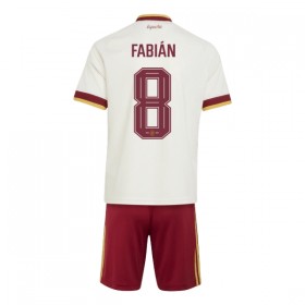 Camisola Espanha Fabian 8 Criança Equipamento Alternativa Mundial de 2026 Manga Curta