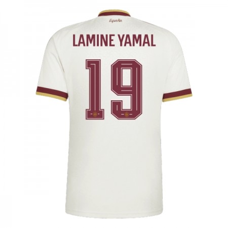 Camisola Espanha Lamine Yamal 19 Equipamento Alternativa Mundial de 2026 Manga Curta