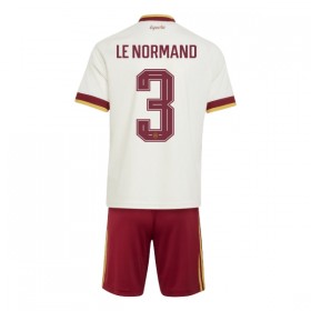 Camisola Espanha Le Normand 3 Criança Equipamento Alternativa Mundial de 2026 Manga Curta