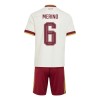 Camisola Espanha Merino 6 Criança Equipamento Alternativa Mundial de 2026 Manga Curta