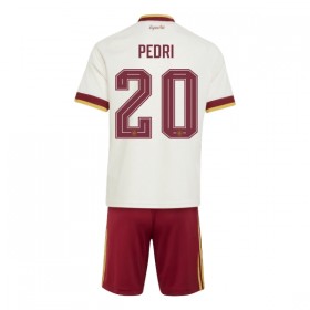 Camisola Espanha Pedri 20 Criança Equipamento Alternativa Mundial de 2026 Manga Curta