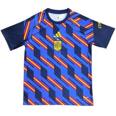 Camisola Espanha Pre-Match Mundial de 2026 Manga Curta