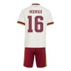 Camisola Espanha Rodrigo 16 Criança Equipamento Alternativa Mundial de 2026 Manga Curta