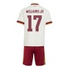 Camisola Espanha Williams JR 17 Criança Equipamento Alternativa Mundial de 2026 Manga Curta