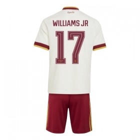 Camisola Espanha Williams JR 17 Criança Equipamento Alternativa Mundial de 2026 Manga Curta