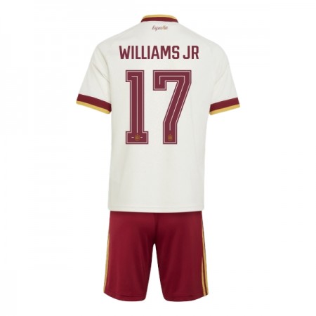 Camisola Espanha Williams JR 17 Criança Equipamento Alternativa Mundial de 2026 Manga Curta