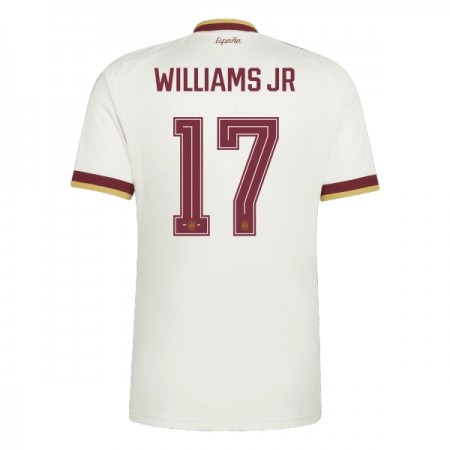 Camisola Espanha Williams JR 17 Equipamento Alternativa Mundial de 2026 Manga Curta