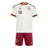 Camisola Espanha Zubimendi 18 Criança Equipamento Alternativa Mundial de 2026 Manga Curta
