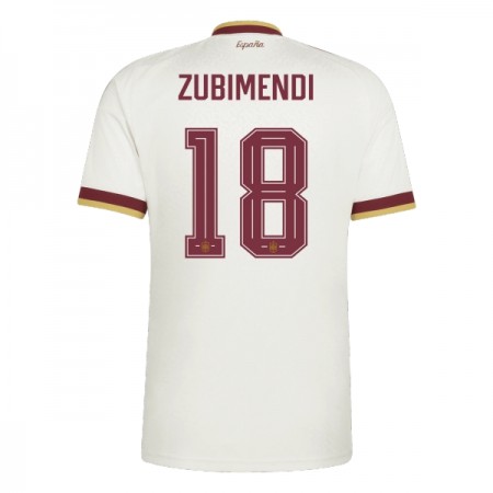 Camisola Espanha Zubimendi 18 Equipamento Alternativa Mundial de 2026 Manga Curta