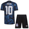 Camisola Argentina Messi 10 Criança Equipamento Alternativa Mundial de 2026 Manga Curta