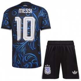Camisola Argentina Messi 10 Criança Equipamento Alternativa Mundial de 2026 Manga Curta