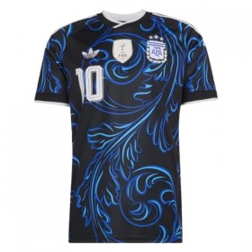 Camisola Argentina Messi 10 Criança Equipamento Alternativa Mundial de 2026 Manga Curta