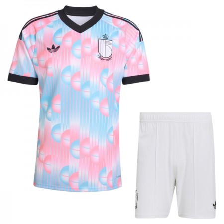Camisola Bélgica Criança Equipamento Alternativa Mundial de 2026 Manga Curta