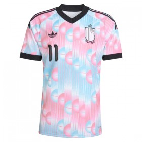 Camisola Bélgica Doku 11 Criança Equipamento Alternativa Mundial de 2026 Manga Curta