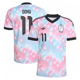 Camisola Bélgica Doku 11 Equipamento Alternativa Mundial de 2026 Manga Curta