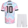 Camisola Bélgica Lukaku 10 Criança Equipamento Alternativa Mundial de 2026 Manga Curta