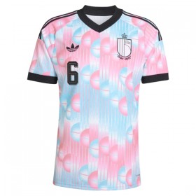 Camisola Bélgica Onana 6 Equipamento Alternativa Mundial de 2026 Manga Curta
