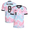Camisola Bélgica Tielemans 8 Equipamento Alternativa Mundial de 2026 Manga Curta