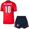 Camisola Inglaterra Bellingham 10 Criança Equipamento Alternativa Mundial de 2026 Manga Curta