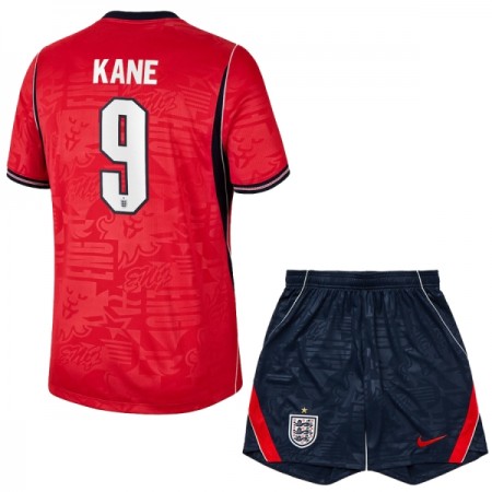 Camisola Inglaterra Kane 9 Criança Equipamento Alternativa Mundial de 2026 Manga Curta